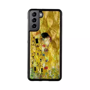 Protective case iKins for Samsung Galaxy S21+ — black