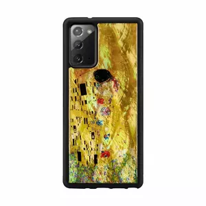 Protective case iKins for Samsung Galaxy Note 20 — black kiss design