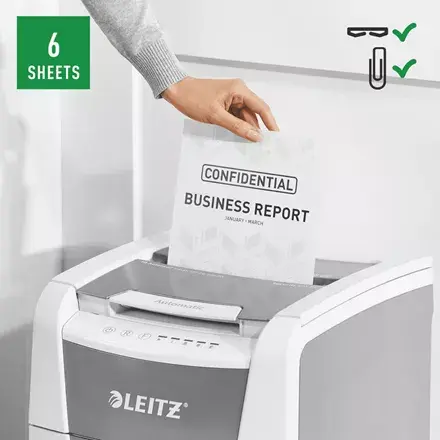 Shredder Leitz IQ Autofeed Small Office 100 Photo 7