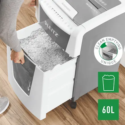 Leitz IQ Autofeed Office 300 papīra smalcinātājs Photo 9