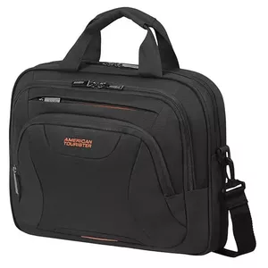 American Tourister AT WORK LAPTOP BAG 13.''-14.1'' Black/Orange