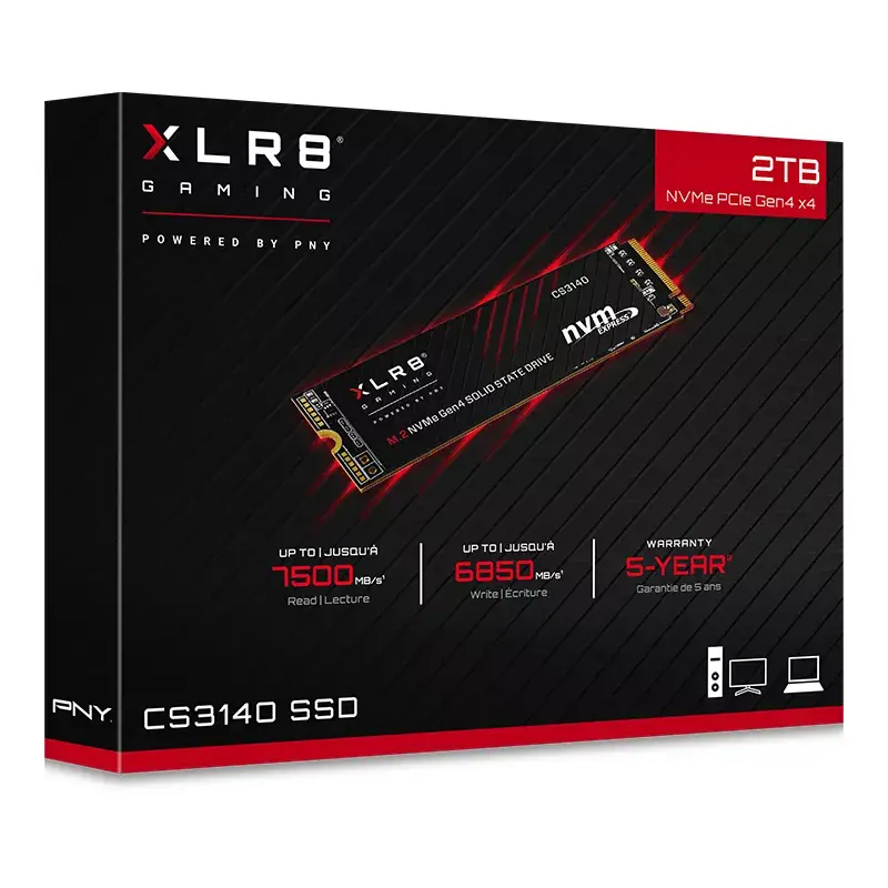 SSD PNY 2 ТБ XLR8 CS3140 Photo 4