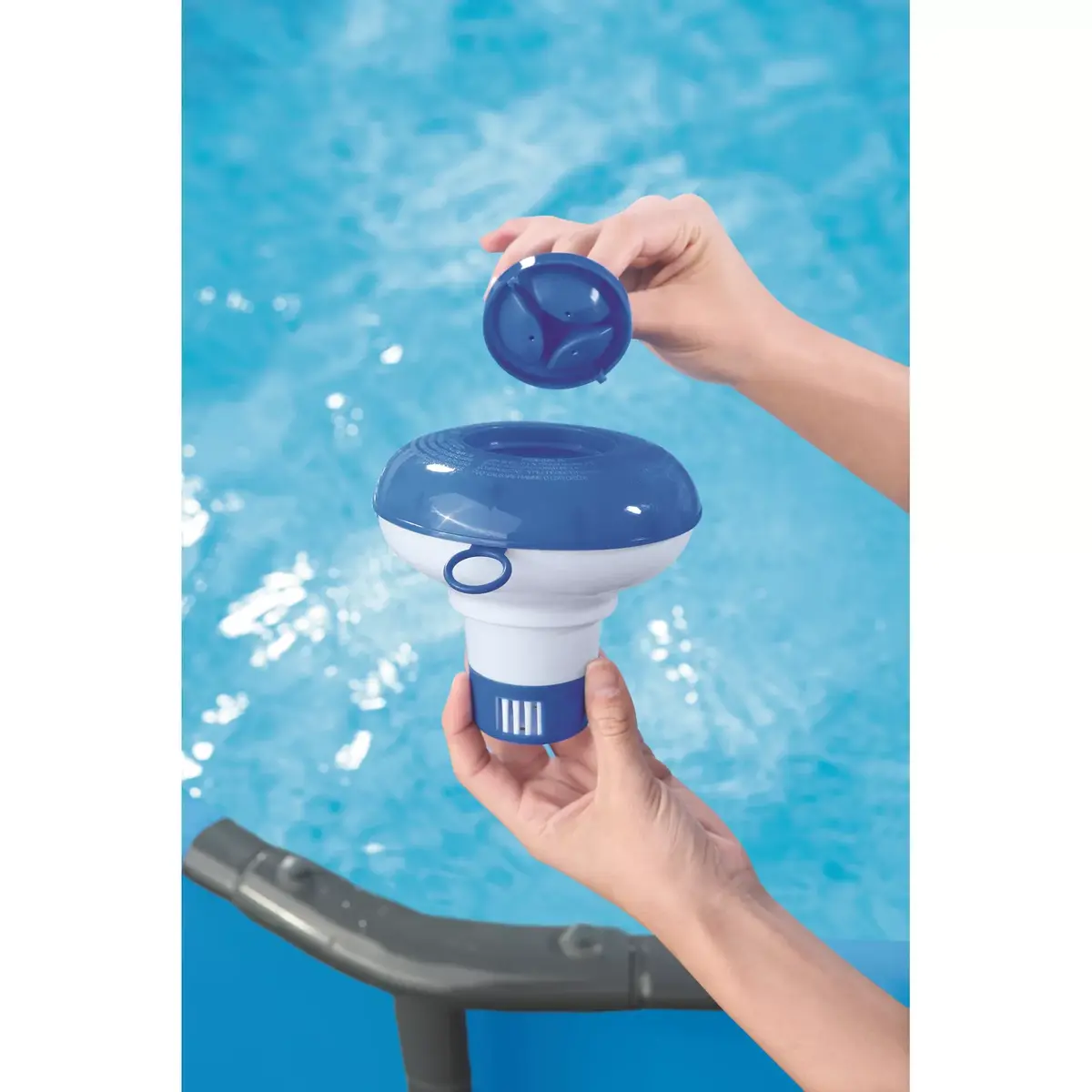 Hloru/bromu dozators Bestway Bestway Chemical Floater 12.7cm Photo 17