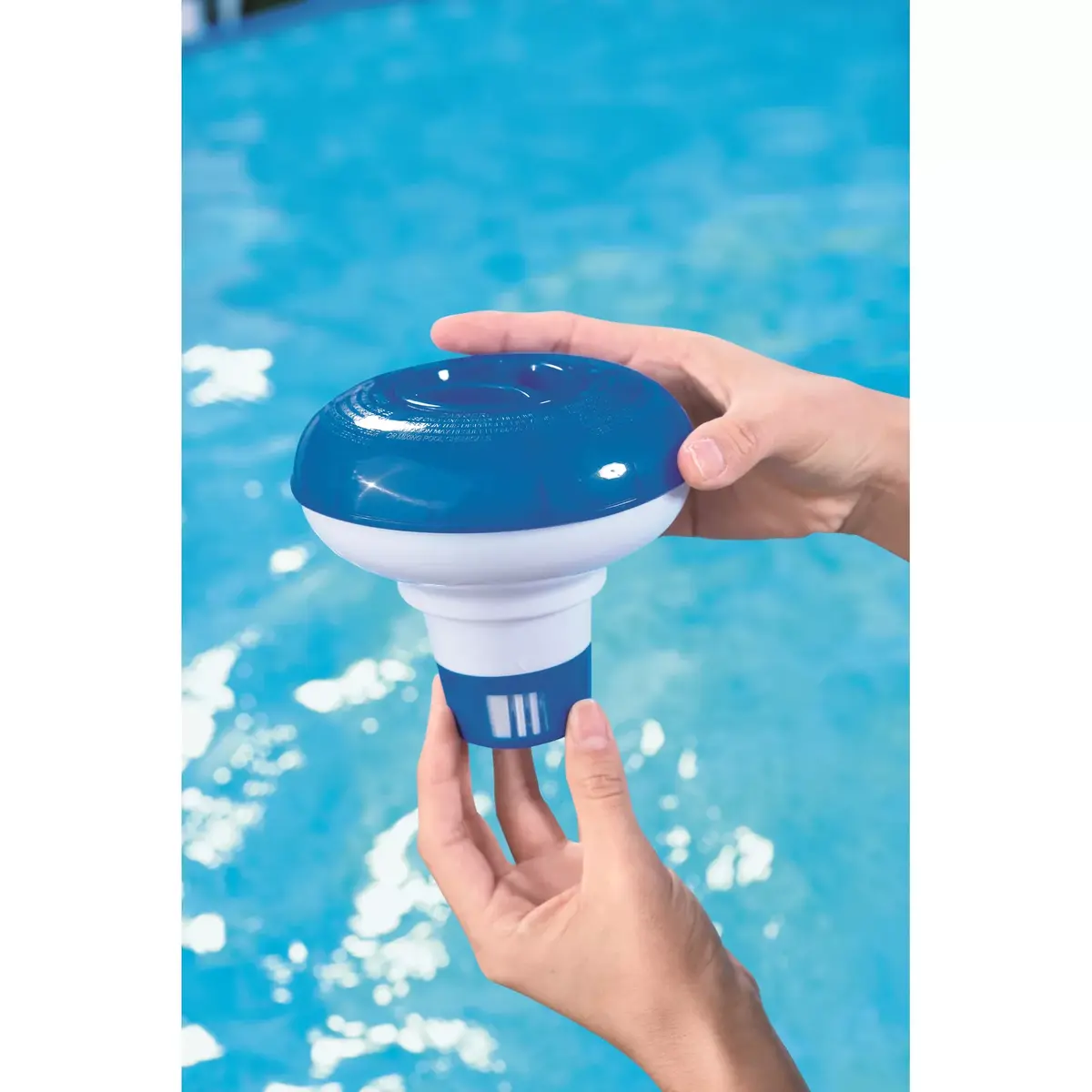 Hloru/bromu dozators Bestway Bestway Chemical Floater 12.7cm Photo 19
