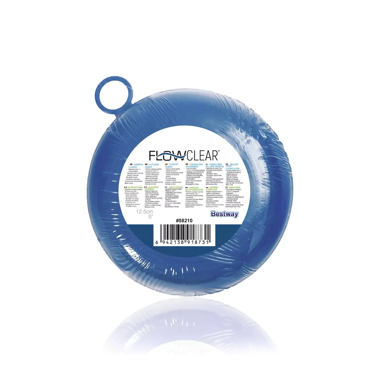 Hloru/bromu dozators Bestway Bestway Chemical Floater 12.7cm Photo 23