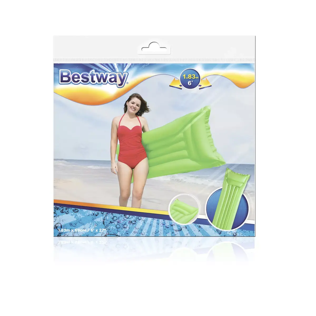 Плавательный матрас Bestway Matte Finish Air Mat Photo 39