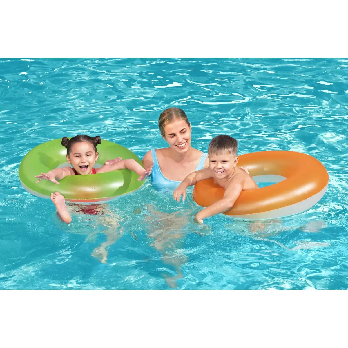 Piepūšamais riņķis Bestway Forsted Neon Φ76 cm Photo 19