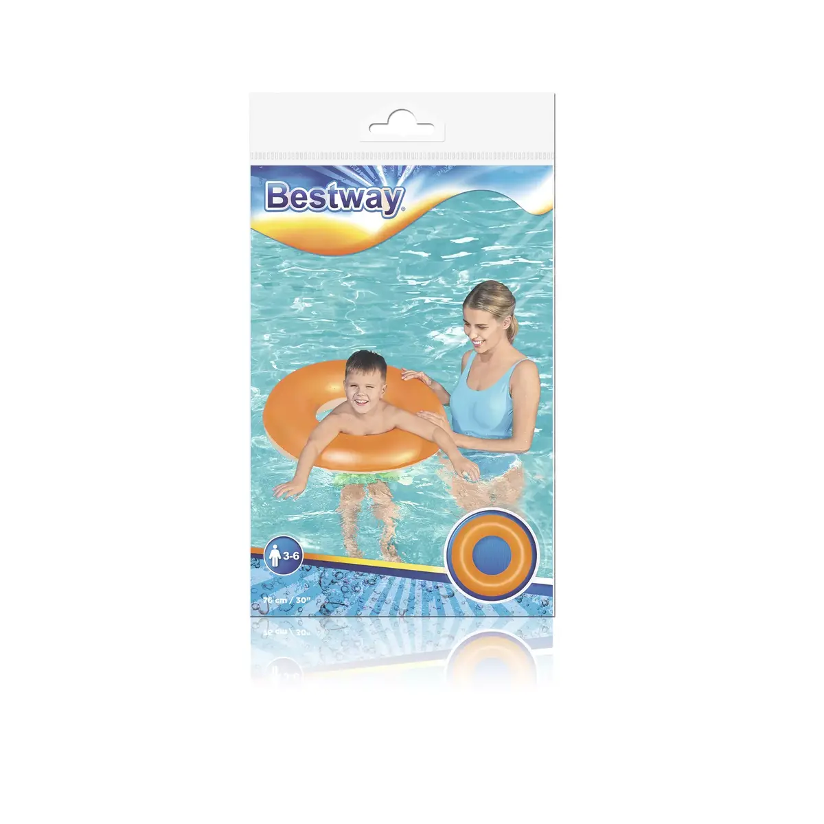 Piepūšamais riņķis Bestway Forsted Neon Φ76 cm Photo 24