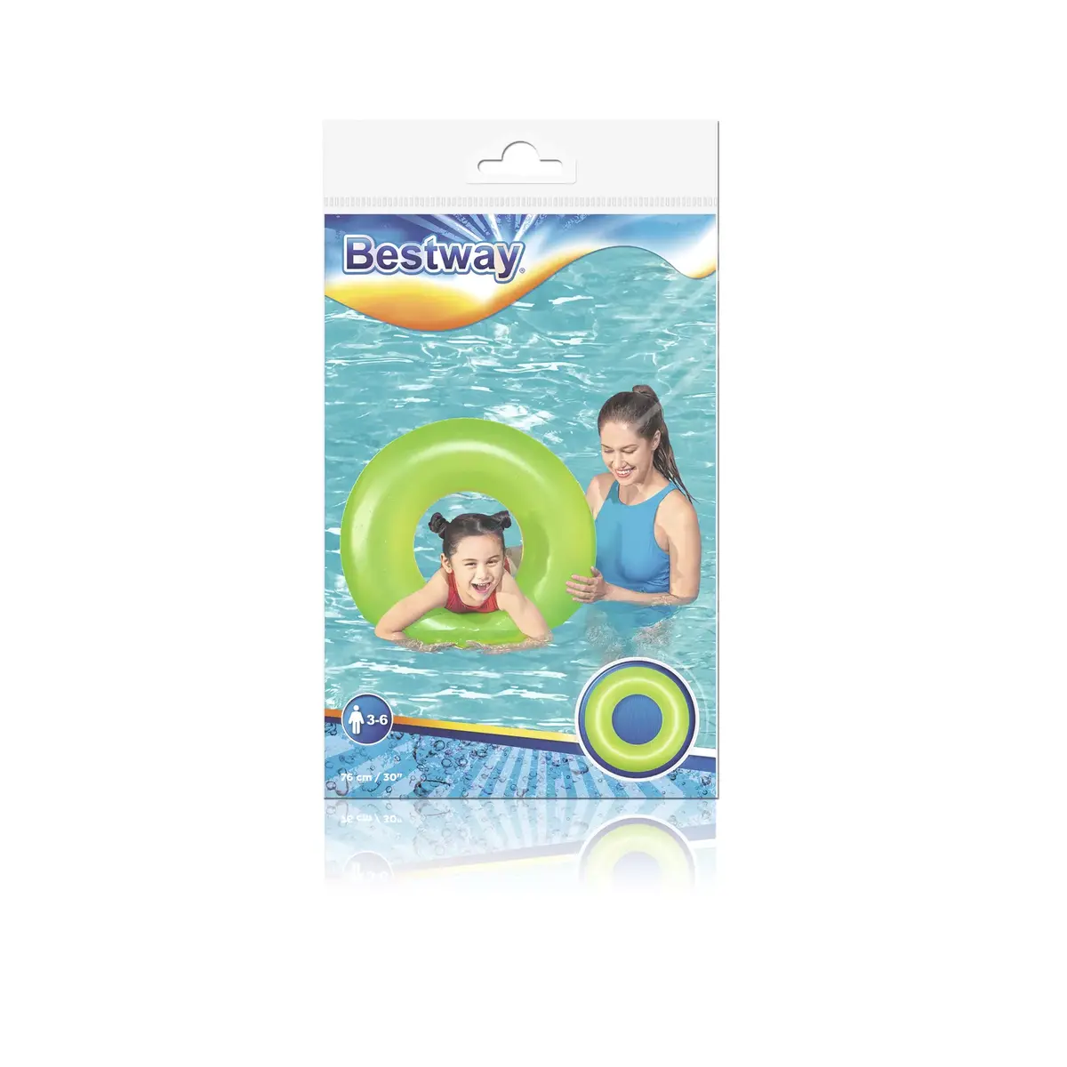 Piepūšamais riņķis Bestway Forsted Neon Φ76 cm Photo 26