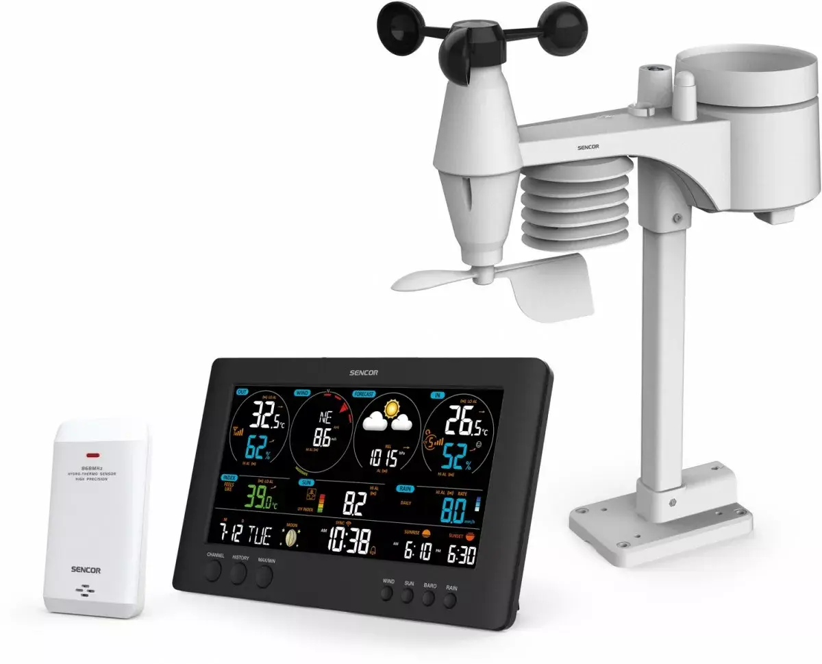 Weather station SENCOR SWS 12500 WiFi Photo 10