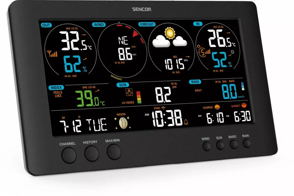 Weather station SENCOR SWS 12500 WiFi Photo 16