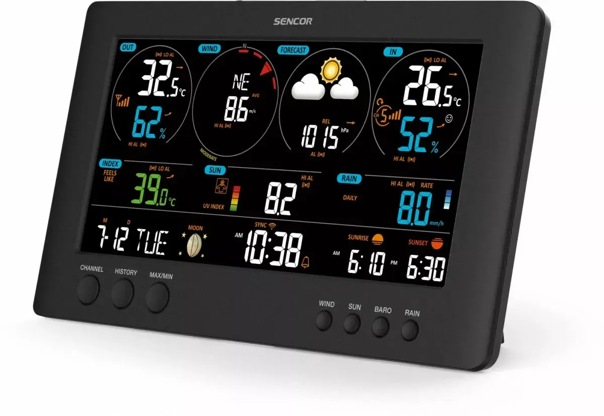 Weather station SENCOR SWS 12500 WiFi Photo 17