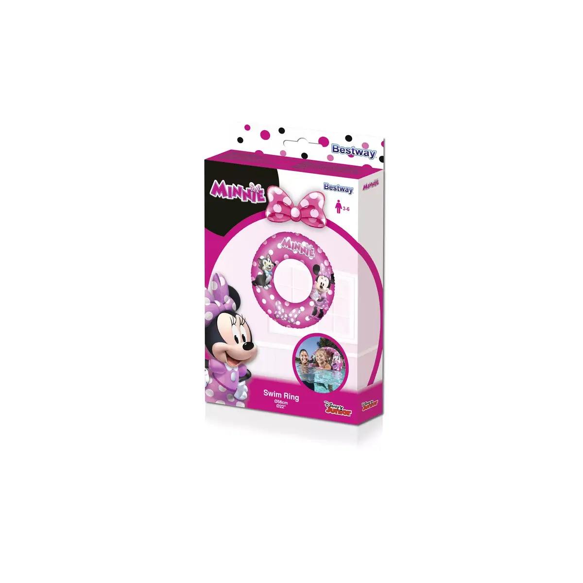 Bestway Minnie надувной круг 56 см Photo 2