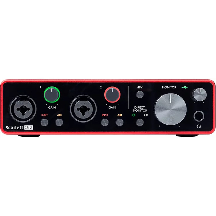 Focusrite SCARLETT 2I2 3RD GENERATION recording audio interface