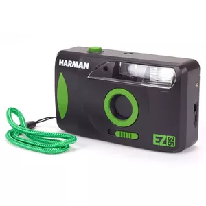 HARMAN Technology EZ-35 Compact film camera 135 mm Black, Green