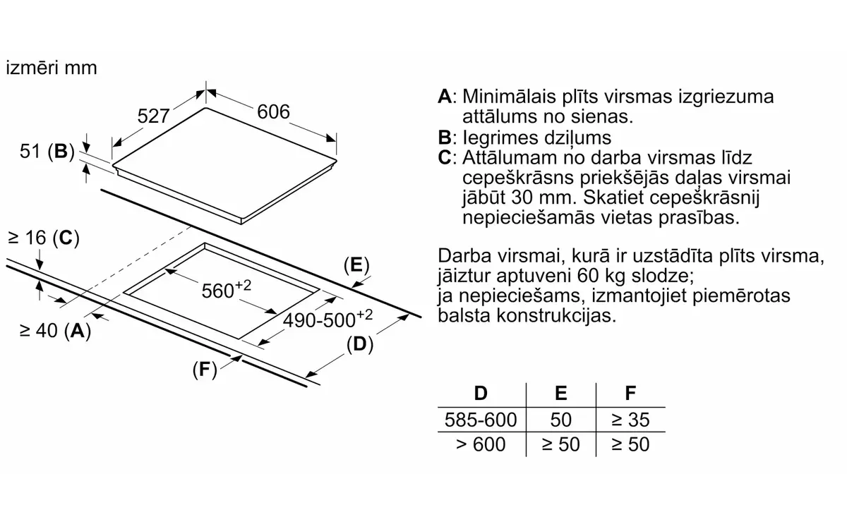 Iebūvējamā plīts virsma Bosch Serie 8 PXY675DC1E Photo 2