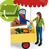 Mobile Farm Stand Schleich Farm Life Sunny Day 42528 Photo 3