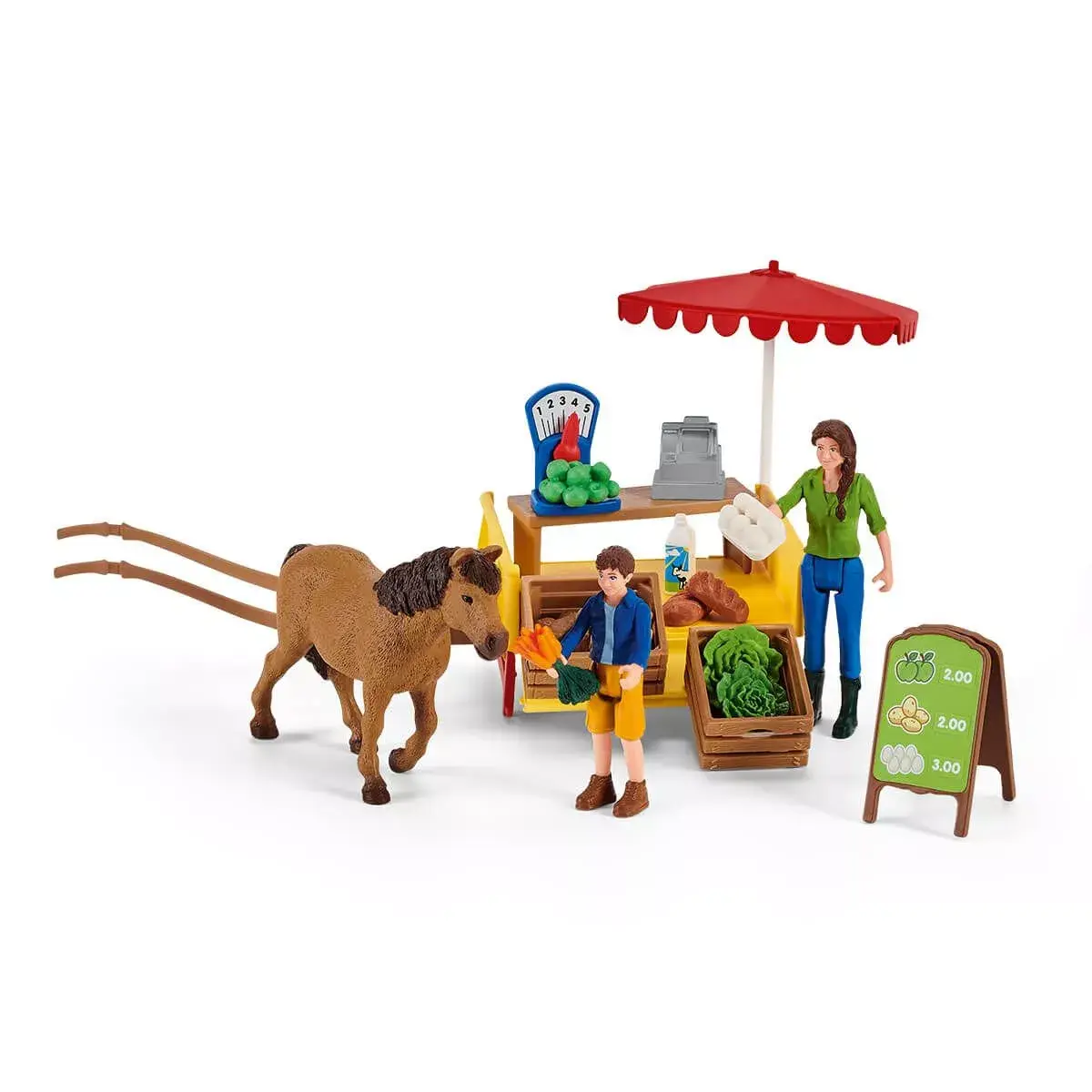 Mobile Farm Stand Schleich Farm Life Sunny Day 42528 Photo 7