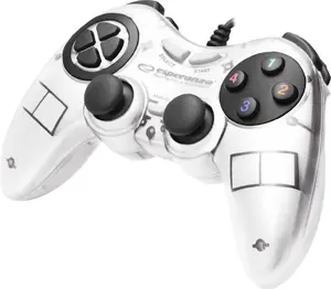 Gamepad ESPE RANZA EGG105W Fighter — USB vibration gamepad for PC and PS3, white