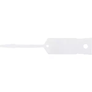 Keychain blanks pack ks tools 500.8018 — 500 white key blanks for cutting