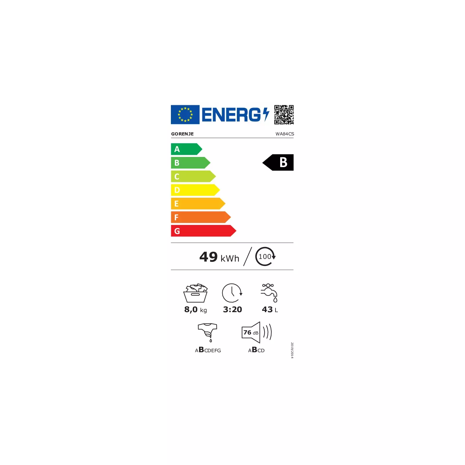 Gorenje WA84CS Photo 5