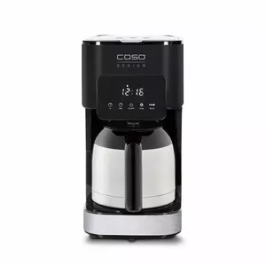 Vacuum Coffee Maker Caso Coffee Taste & Style Thermo Semi-auto 1.2 L, 10 cups, Stainless steel/Black