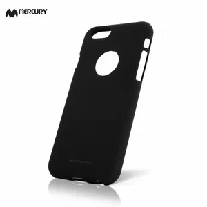 Aizsargmaciņš Mercury Samsung Galaxy S8 Plus G955, mīksta taustāmība, melns