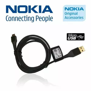 USB data cable NOKIA CA-101 — bulk pack, standard USB to Nokia pin connector