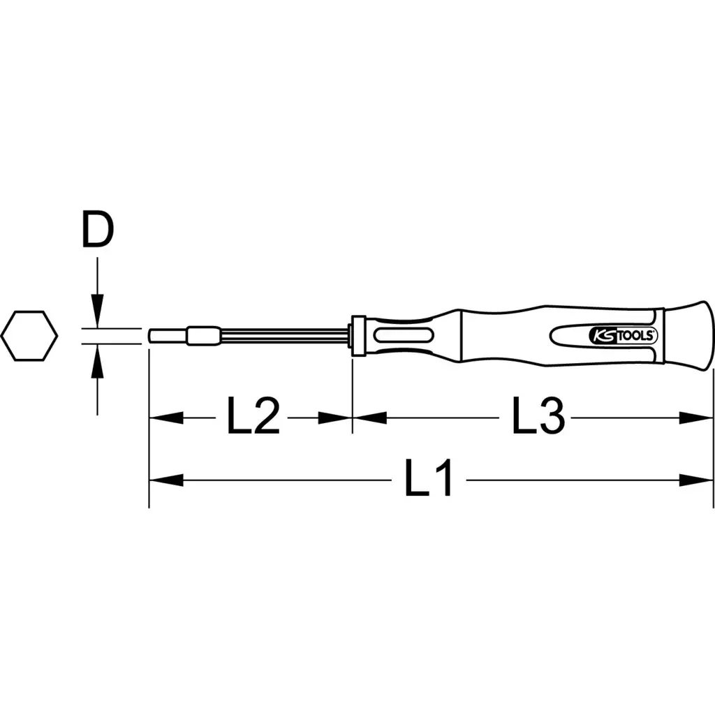KS Tools 500.7733 Manual Screwdriver Photo 2