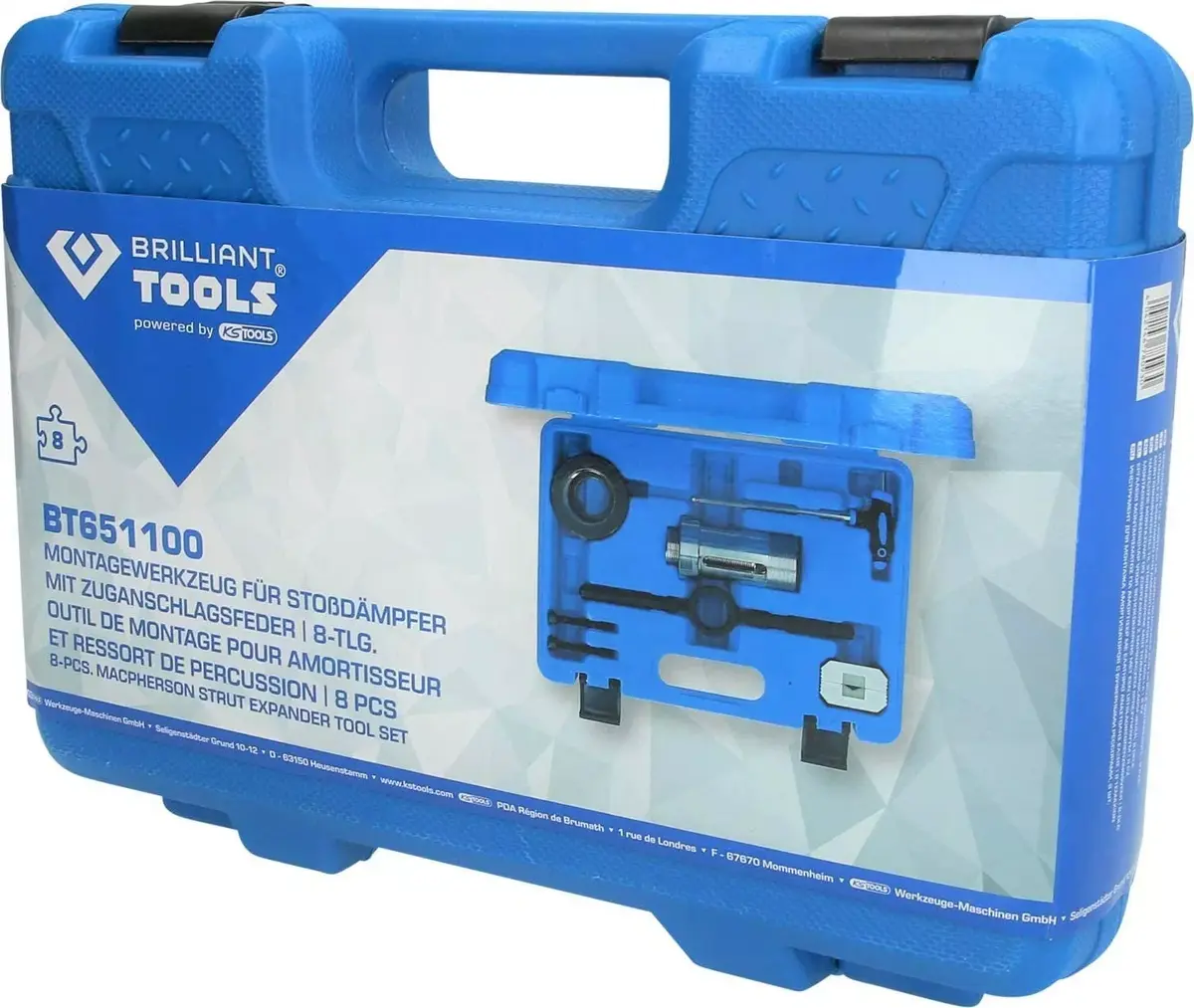 Mechanics Tool Set Brilliant Tools BT651100 Photo 7