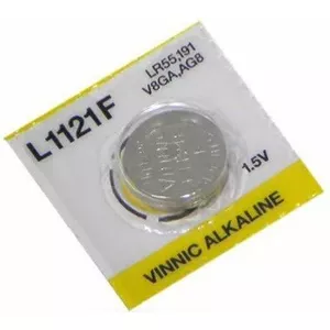 Alkaline button cell battery Vinnic G8 LR1121/191 1 pc 1.5V