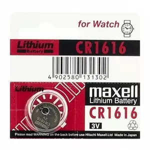 Coin cell battery Maxell CR1616 3V lithium, single piece