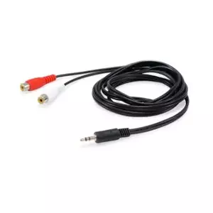 Audio Cable Equip 147093 250m 2xRCA 3.5mm Black