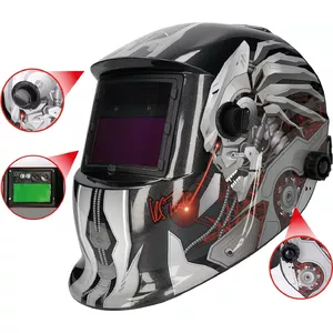 Welding safety helmet ks tools 310.0195 Steel Design — protective welding mask