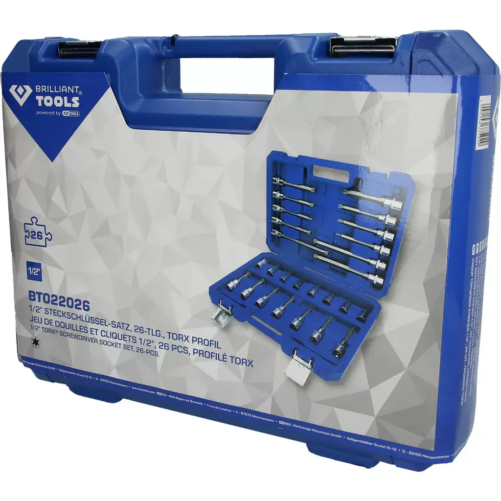 Uzgriežņu komplekts Brilliant Tools BT022026 Photo 10