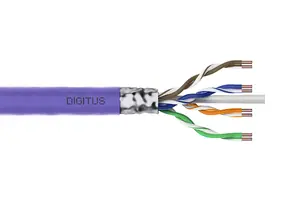 DIGITUS DK-1623-VH-305 Монтажный кабель CAT 6 F/UTP Симплекс Фиолетовый Eca