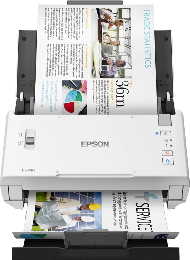 Потоковый сканер Epson WorkForce DS-410 Photo 9
