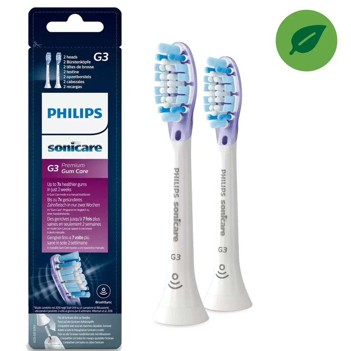 Sonic toothbrush heads Philips Sonicare G3 Premium Gum Care Photo 2