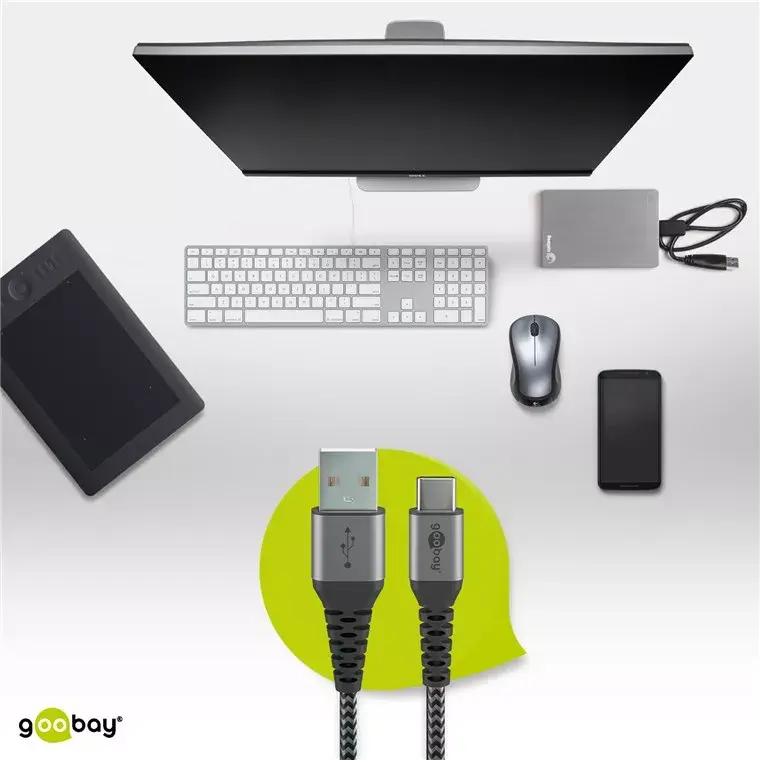 USB kabelis Wentronic 49295 Photo 4