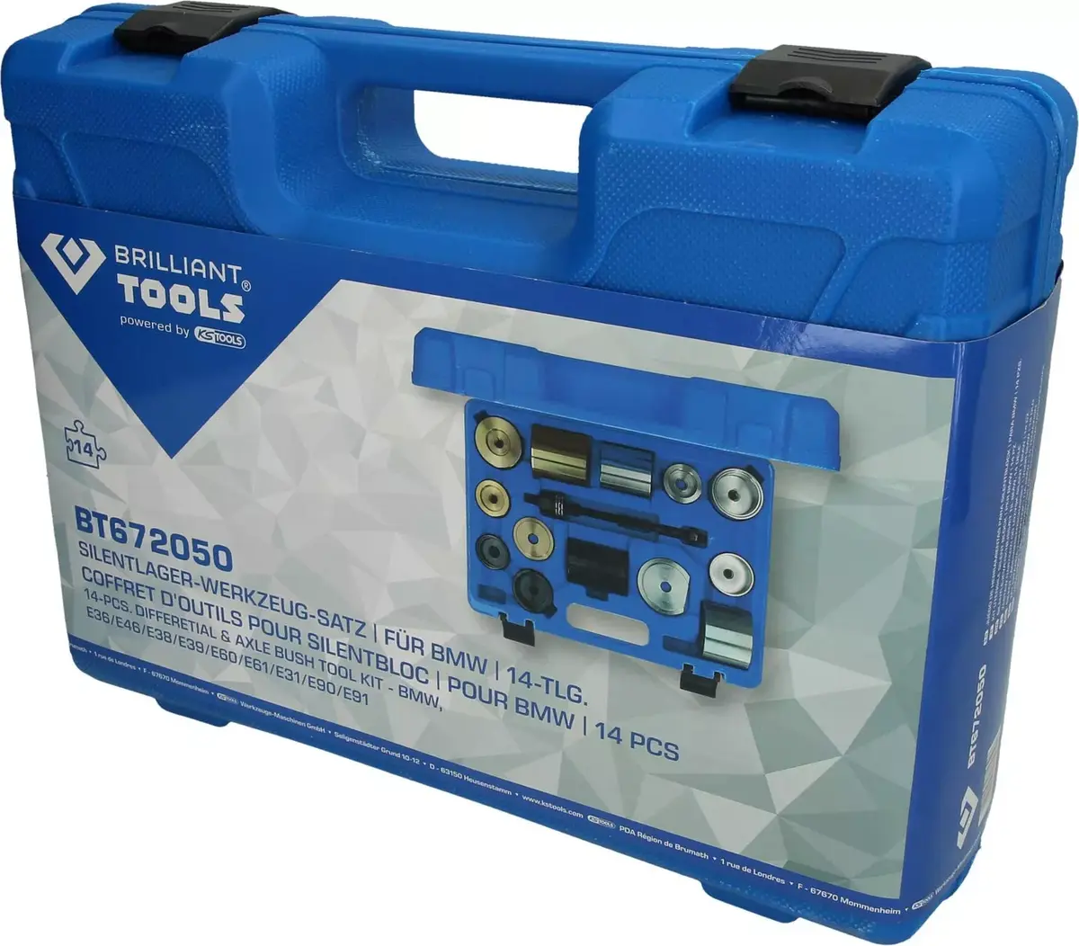 Mehāniķu rīku komplekts Brilliant Tools BT672050 Photo 9