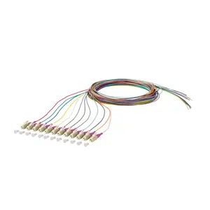 Optiskā šķiedra kabelis METZ CONNECT 150N1JO0020E 2 m 12x LC Daudzkrāsains
