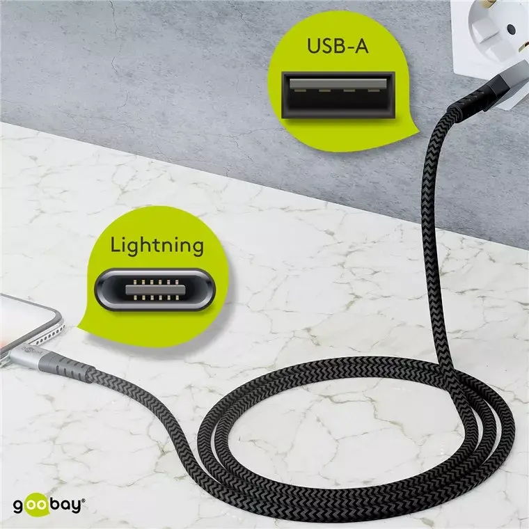 Lightning kabelis Wentronic 49268 Photo 4