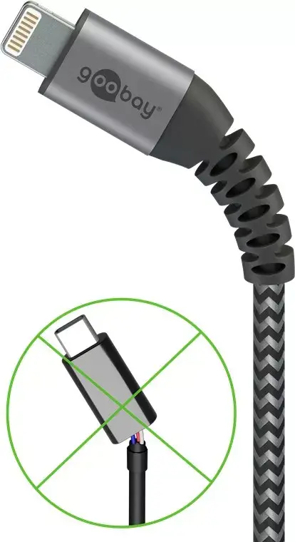 Lightning Cable Wentronic 49267 Photo 2