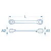 atslēgu uzgriežņu atslēga Brilliant Tools BT013901 Photo 12