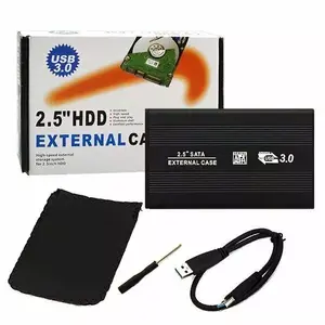 Внешний бокс ProLink 018422 для 2,5-дюймовых жестких дисков SATA с интерфейсом USB 3.0, черный