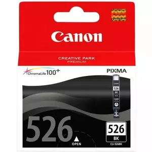 Kārtridžs Canon CLI-526BK iP4850 MG5150 MG5250 MG6150 MG815 13ml Melns