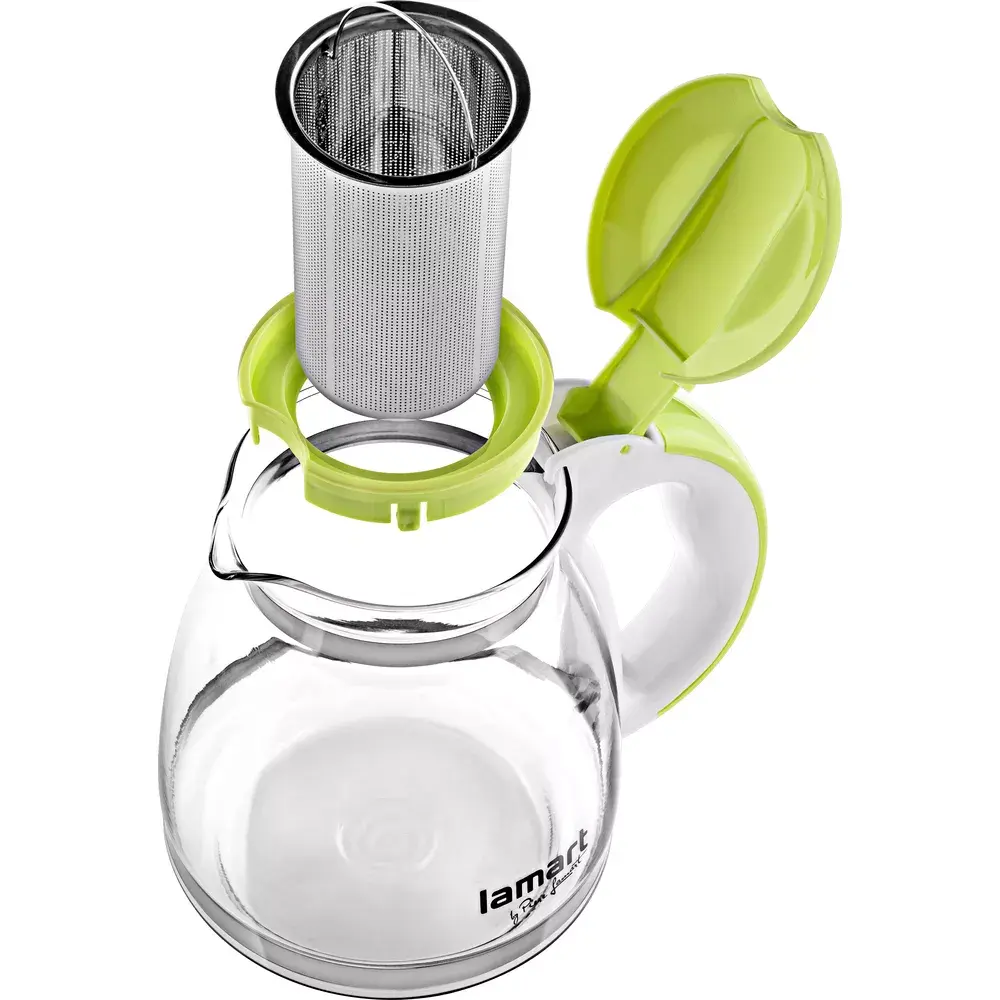 Infuser Glass Teapot LAMART LT7028 Photo 3