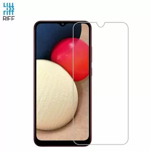 Tempered Protective Glass Screen for Samsung A02s A03s A22 by Riff, 0.3 mm thickness, 2.5D edge