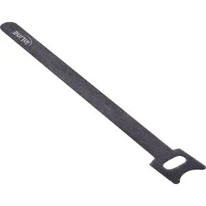 Kabeļu saite ar velcro InLine 180x12 mm, 10 gab., melna