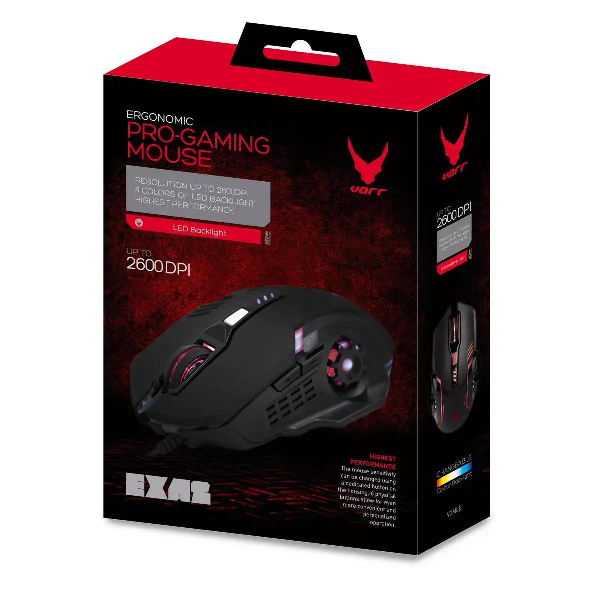 Мышь Varr Gaming USB проводная Photo 6